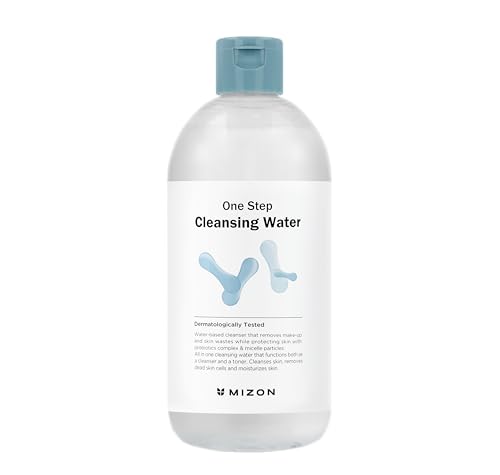 Micellar Cleansing Water with Probiotics - 16.9 Fl Oz Facial Makeup Remover & Hydrating Cleanser - Sensitive Skin