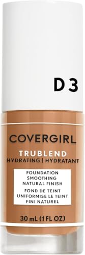 COVERGIRL truBlend Liquid Foundation Honey Beige D3 1 oz Pack of 5