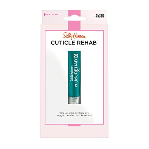 Sally Hansen Nail Treatment Cuticle Rehab¢â | Moisturizing Treatment with Jasmine, Rose & Vitamin E | Hydrates Nails & Cuticles, Reduces Breakage