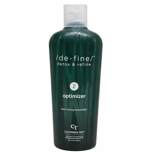 California Tan De-Fine Optimizer Step 2 Tanning Bed Lotion 8 fl oz