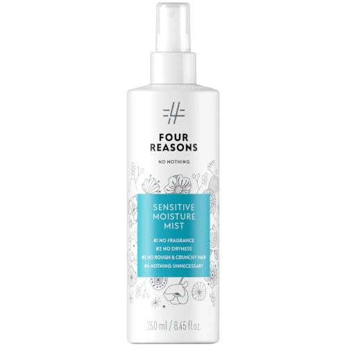 Sensitive Hair Mist - Fragrance-Free Leave-In Conditioner & Heat Protectant - Moisturizing Detangler & Anti-Frizz Spray - 8.5 fl oz