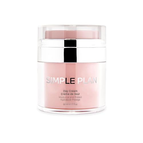 SIMPLE PLAN Advanced Moisturizing Day Cream ? Hydrating Face Moisturizer with Hyaluronic Acid & Ceramides, Fragrance-free Facial Moisturizer for Women & Men, Daily Moisturizer for Sensitive Skin 50 ML
