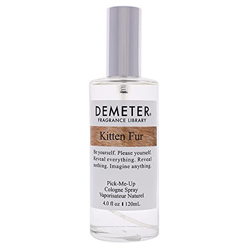 Demeter Kitten Fur Cologne Spray - Musk Fragrance 4 Fl Oz, Unisex