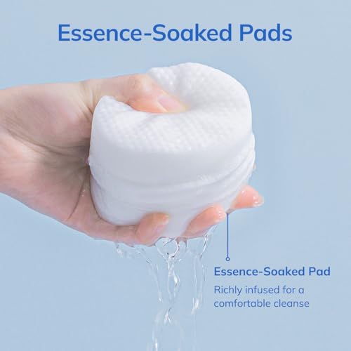 Daily Cleansing Pads for Makeup Remover & Exfoliation - 70 Count