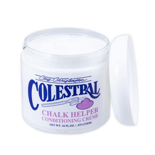 Chris Christensen Colestral Chalk Helper Conditioning Crème - 16oz Moisture Restoring Grooming Cream
