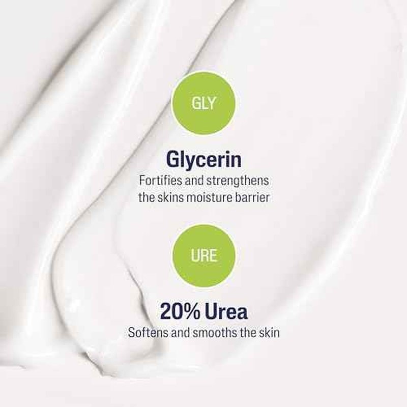 Cetaphil Exfoliating Rough & Bumpy Cream, Lightweight Cream for All Skin Types, 8 oz Tube, 20% Urea, Gently Exfoliates, Refines Skin Texture, Dermatologist Recommended Brand