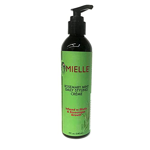 Mielle Rosemary Mint Hair Care Bundle - Strengthening Shampoo, Oil & Styling Set