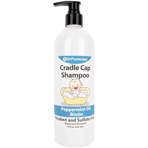 Cradle Cap Baby Shampoo & Conditioner Set with Avocado & Peppermint Oil