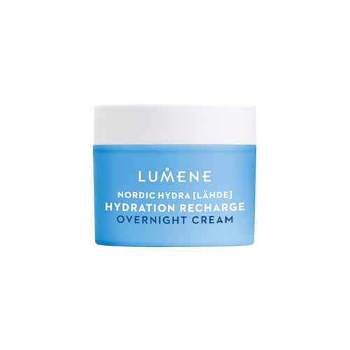 Lumene Nordic Hydra Overnight Face Cream with Hyaluronic Acid & Birch Sap - 1.7 oz