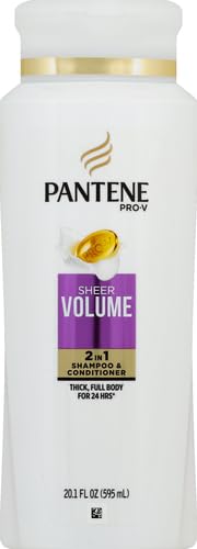 Pantene Sheer Volume 2-in-1 Shampoo & Conditioner, 20.1 fl oz - Hair Care