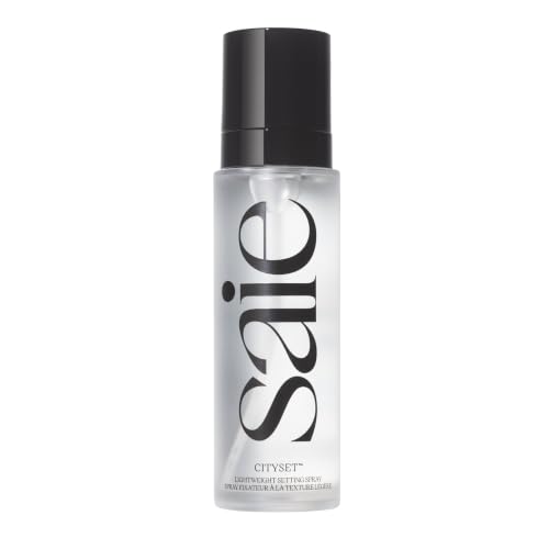 Saie CitySet Lightweight Makeup Setting Spray 3.21 oz - Vegan, Dewy Finish, Long-Lasting