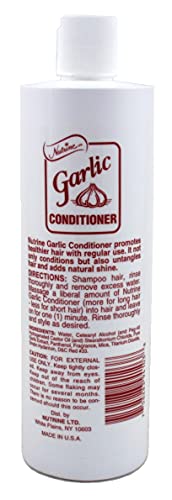 Nutrine Garlic Conditioner Uncented 16oz Pack of 2 - Hair Care