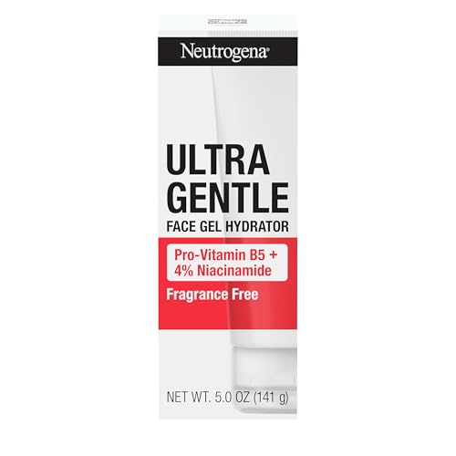 Neutrogena Ultra Gentle Face Gel Hydrator 5 oz for Sensitive Skin & Acne