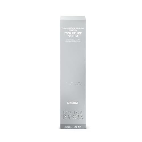 Doctor BABOR Itch Relief Serum, Soothing Face Serum, Reduces Tension Feelings and Itching, For Sensitive and Stressed Skin, With Neuroxyl & Panthenol, Vegan, 30 ml