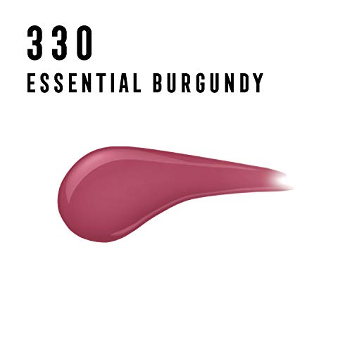 Max Factor Lipfinity for Women, 330 Essential Burgundy, 0.14 Ounce, Full Size