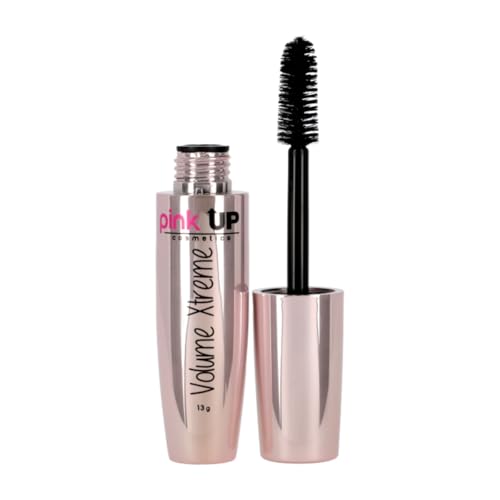 Pink Up Volume Xtreme Mascara - Black, Waterproof, Volume & Length, False Lashes Effect - PKM01