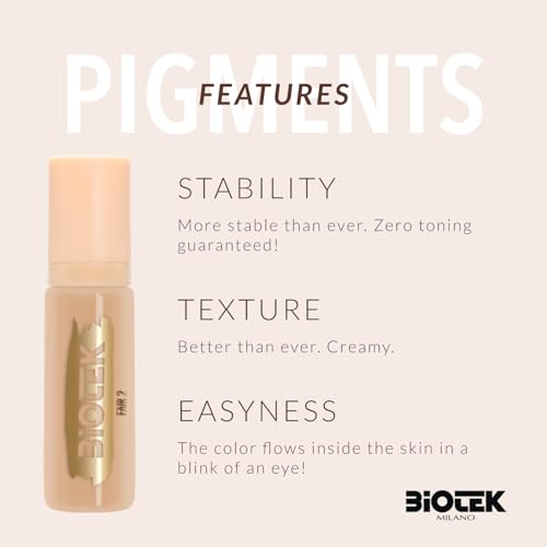 Skin Pigment for PMU and Scars Cover - Made in Italy - Color Fair 2 0.50 Fl Oz (Pack of 1)