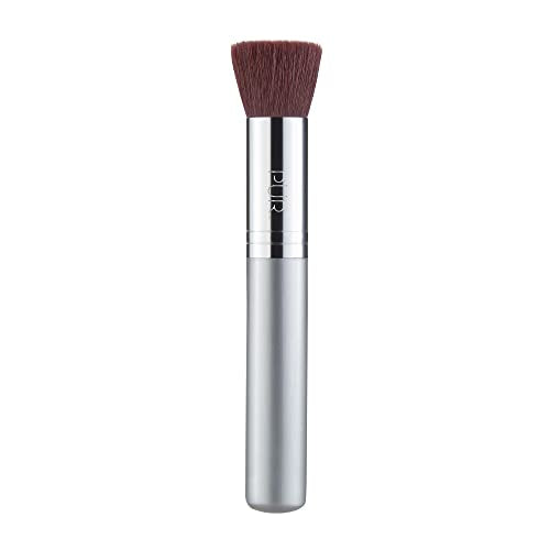 Flat Top Makeup Brush - Dense Synthetic Blending Brush for Foundation & Contour