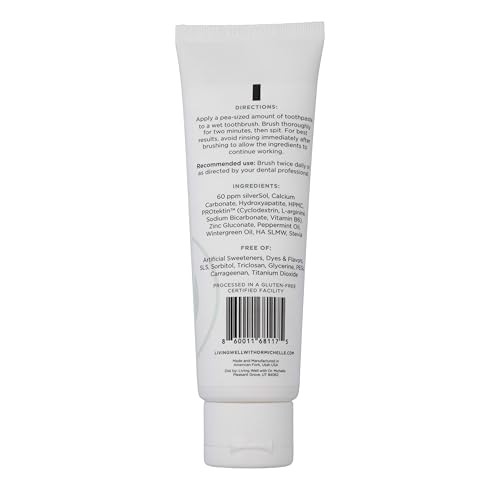 Hydroxyapatite Fluoride-Free Toothpaste with PROtektin (Mint) 4 oz