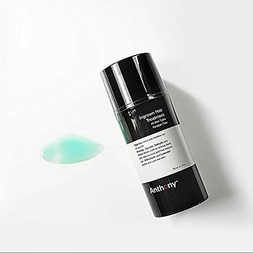 Anthony Ingrown Hair Treatment Gel for Men 3 Fl Oz - Scar & Razor Burn Relief, Bump & Redness Reducer (Variation of THIS listing)