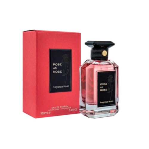 Perfume for Women Pose As Rose Eau de Parfum 100ml - Rose Scent, Pack of 1