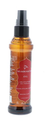 Hair Oil Styling Elixir - Marrakesh Oil Hair Treatment, 2 Oz