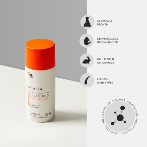 Revita Hair Density Volumizing Styling Gel - Supports Fuller, Thicker Hair