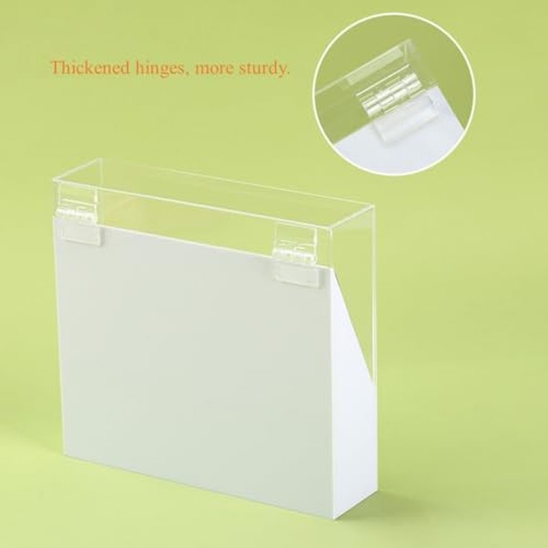 Dust-proof 8 Holes Tweezers Holder, Eyelash Extensions Supplies Acrylic Display, Acrylic Rack Storage Eyelash Extension Tools with Dust Cover Tweezer Display Stand Salon