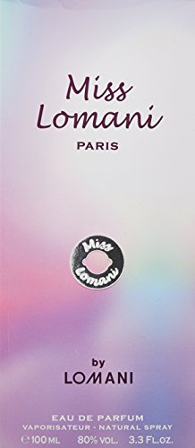 Miss Lomani Eau de Parfum Spray 3.3 Fl Oz - Unisex Fragrance