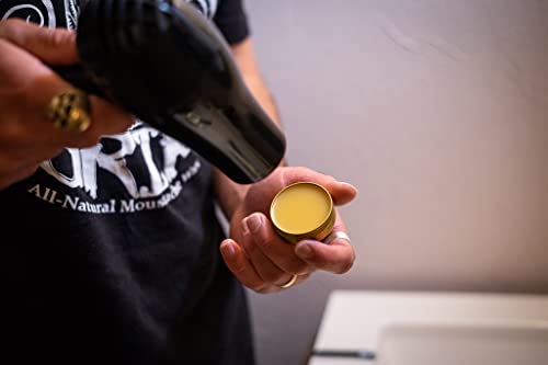 Bone Crusher Mustache Wax Combo — Sudden Death Hold for Handlebar, English, Dali, Walrus & Curly Styles