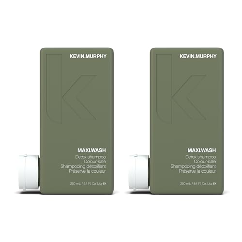 Kevin.Murphy Maxi.Wash Detox Shampoo for Colored Hair 250ml/8.4oz 2-Pack
