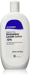 Ammonium Lactate 12% Lotion 14oz Pack of 2 for Dry Skin Moisturizer