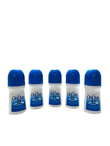 Men's 24 Hour Sport Deodorant Lot of 5 - All-Day Freshness & Odor Protection