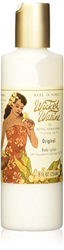 Wicked Wahine Body Lotion with Macadamia & Kukui Nut Oils - Hydrating Tropical Scent