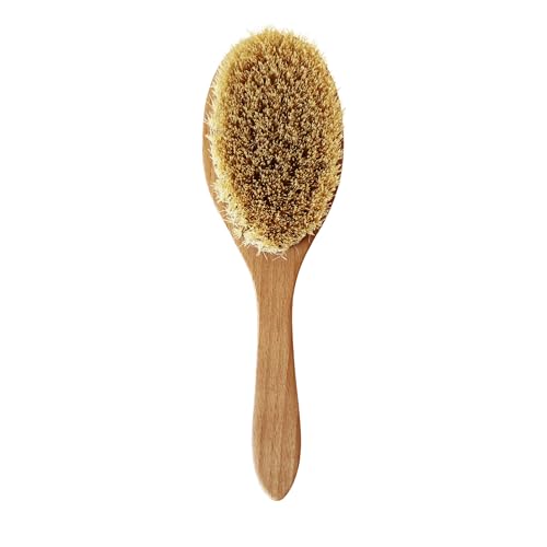Lymphatic Drainage Dry Body Brush with Natural Bristles & FSC Beechwood
