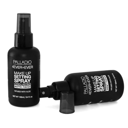 Palladio 4 Ever and Ever Make Up Setting Spray, Longlasting, Instantly Sets and Secures Makeup for All Day Wear (Dewy Finish), 100 ml