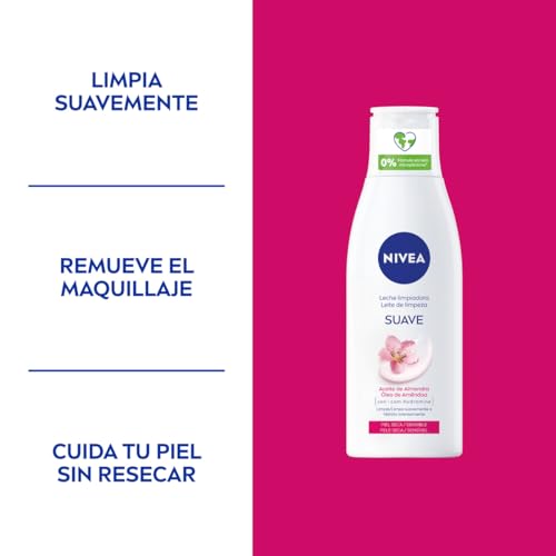 Nivea Soft Cleansing Milk 200ml - Gentle Facial Skin Care