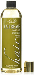 NaturOli Soap Berry Shampoo - Normal to Oily Hair, Sulfate Free, All Natural 16oz