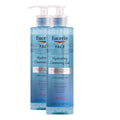 Eucerin Gentle Hydrating Face Cleanser with Hyaluronic Acid - Pack of 2, 13.5 Fl Oz