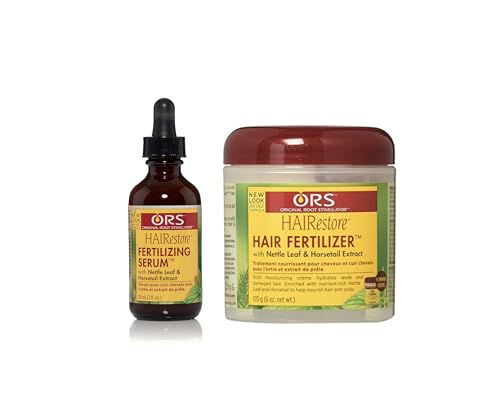 Hair Fertilizing Serum for Thinning Edges with Nettle & Horsetail Extract - Natural Hair Growth Treatment