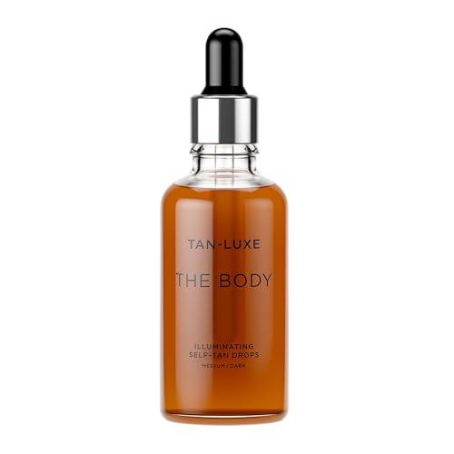 Self Tan Drops for Body - Medium/Dark, 1.69 Fl Oz, Custom Tanning & Skincare