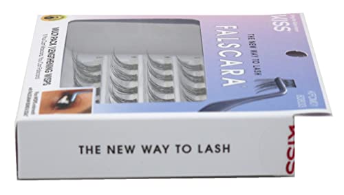 KISS Falscara Lengthening Lash Wisp Multi-Pack (3 Pieces), Natural Underlash Extensions