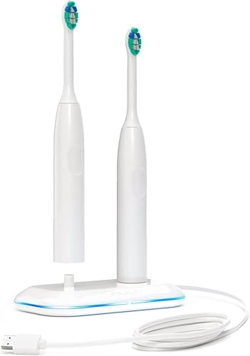 Dual Electric Toothbrush Charger for Aquasonic Black Series & Vibe Models