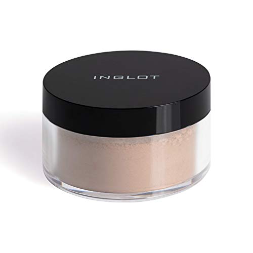 Inglot Perfect Finish Loose Powder 12 Beige 23g - Satin Matte Setting Powder with Vitamin E