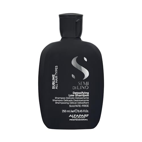 Alfaparf Milano Semi di Lino Detox Sulfate-Free Clarifying Shampoo 8.45 Fl Oz