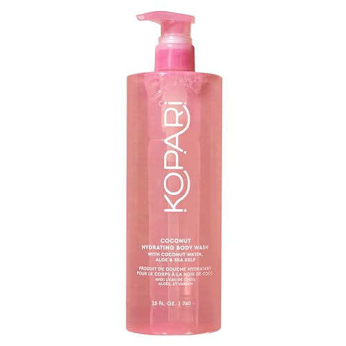 Kopari Jumbo Coconut Hydrating Body Wash 25oz with Organic Coconut Water & Aloe Vera - Coconut & Vanilla Scent