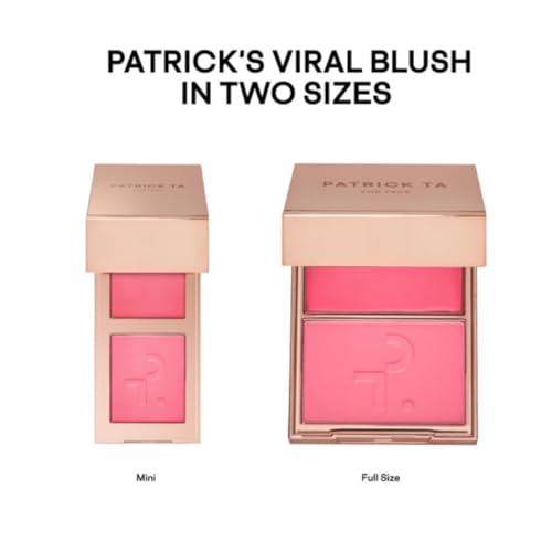 Mini Cream and Powder Blush Duo - Natural Radiant Finish, Travel Size