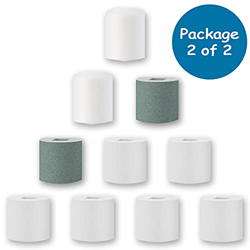 CloudTrip 30Boxes + 30 Instruction Cards Large (8 x 8cm) Press On Nail Packaging Storage Box and 90pcs Adhesive Tabs - Acrylic Organizer Case for Artificial Nail for Nail Business Supplies