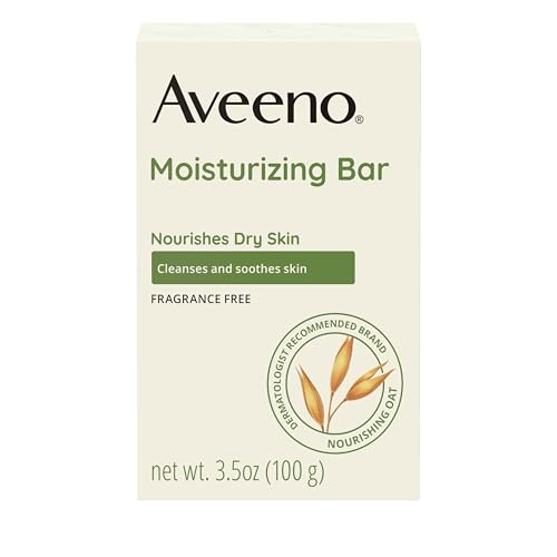 Aveeno Gentle Moisturizing Face Cleansing Bar 3.5 oz Pack of 8 - Dry Skin