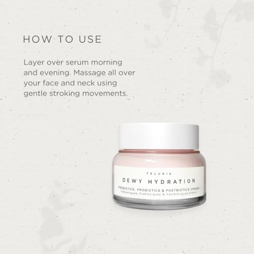 Dewy Hydration Pre, Pro & Postbiotics Cream - Microbiome boosting moisturizer cream (50ml)